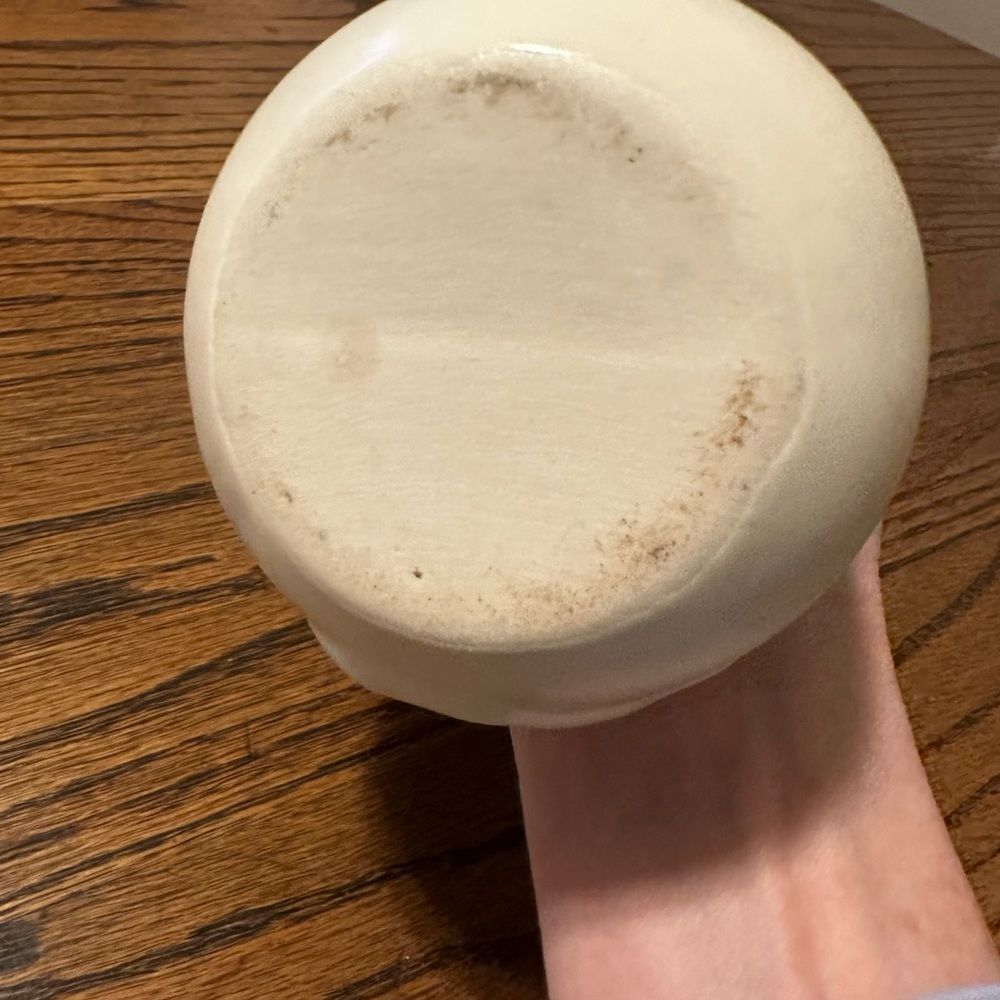 1930’s Rumrill Red Wing Art Deco Floral Pottery Vase - Picture 3 of 4